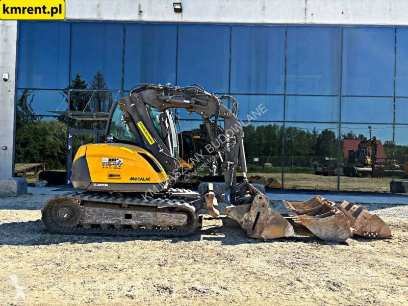 Excavator Mecalac 8 MCR MINI-KOPARKA 2016R. |...