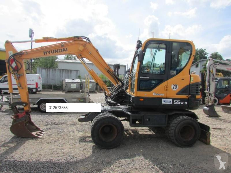 جرافة Hyundai Robex 55 W-9 Mobilbagger 31.000 EUR