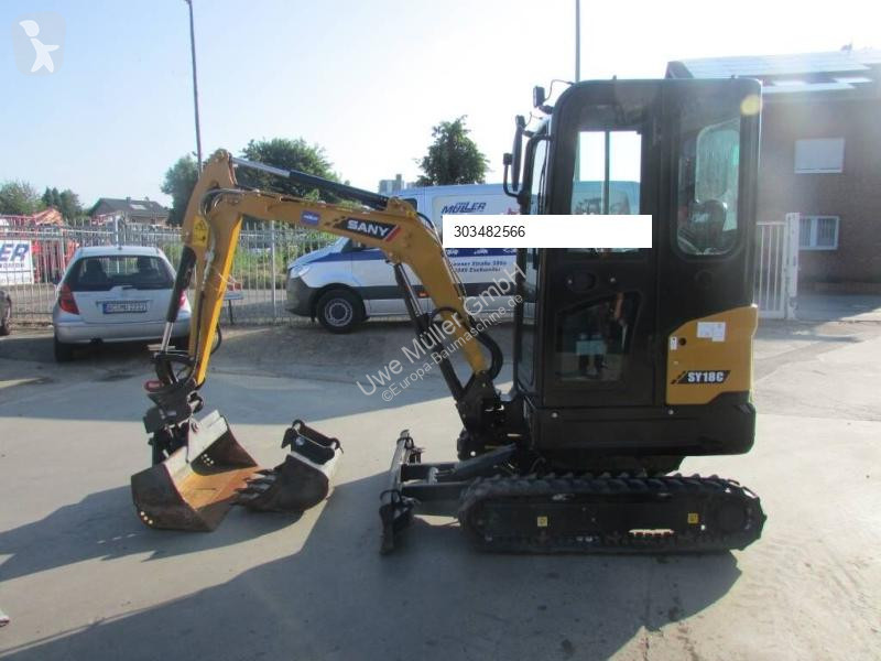 Excavator Sany SY 18 C Minibagger 18.000 EUR