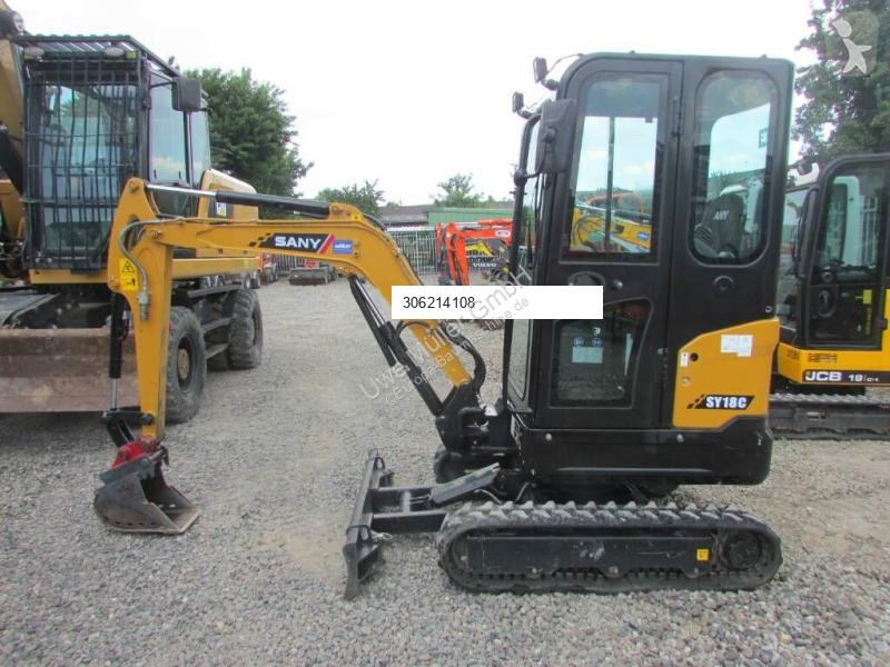 Excavator Sany SY 18 C Minibagger 18.000 EUR