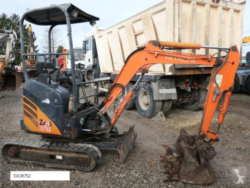 2 used Hitachi ZX17U-2 excavators for sale on Via Mobilis