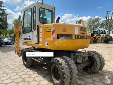 Kolová lopata Liebherr
