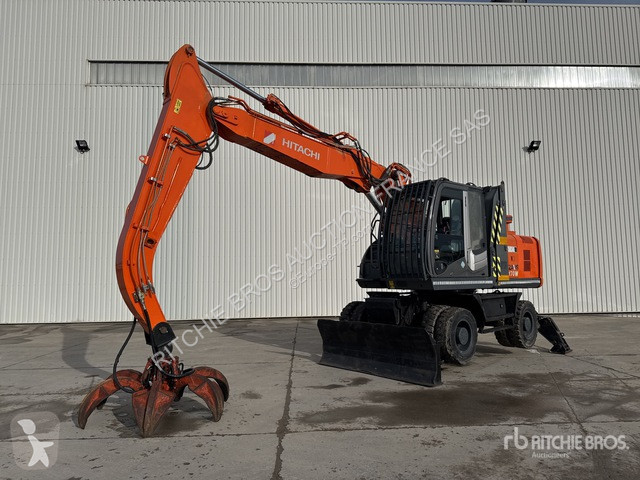 Auctions industrial excavator used Hitachi ZX170W-3 - Ad n°11110235