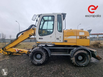 Pelle sur pneus Liebherr