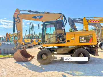 Excavadora de ruedas Caterpillar