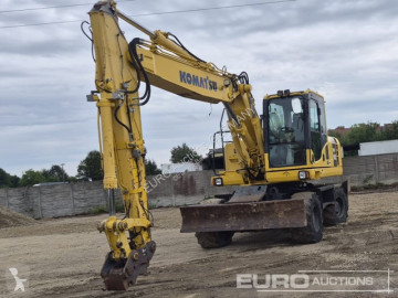 Excavadora de ruedas Komatsu