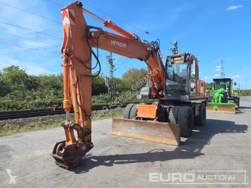 Excavadora de ruedas Hitachi