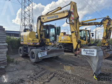 Excavadora de ruedas Komatsu