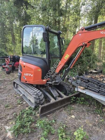 Mini-graafmachine Kubota