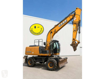 Graafmachine op banden Case