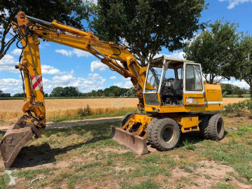Liebherr wheel excavator