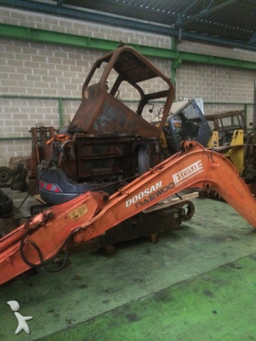 Doosan DX60 R Dx60r mini-excavator accidentată