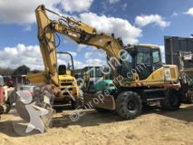 Excavadora Komatsu pw130-7k pw130 pw 130 excavadora de ruedas usada