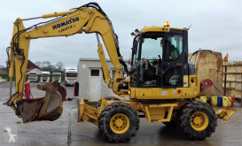 Excavadora Komatsu PW 98MR-6 excavadora de ruedas usada