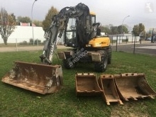 Excavadora Mecalac 10 MSX excavadora de ruedas usada