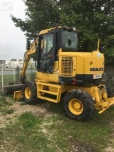 Excavadora excavadora de ruedas Komatsu PC118MR-8
