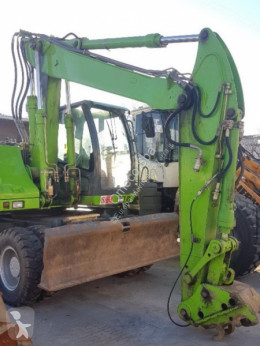 Excavadora Case WX145 excavadora de ruedas usada