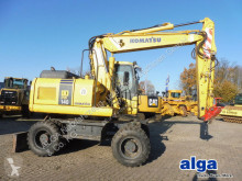 Komatsu PW 140-7, Planierschild, Greifersteuerung escavadora de rodas usada