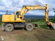 Excavadora Komatsu PW130ES excavadora de ruedas usada