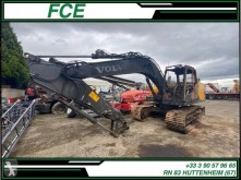 Excavadora Volvo EC 160 E NL *ACCIDENTE*DAMAGED*UNFALL* À VENDRE - FRANCE excavadora de cadenas accidentada