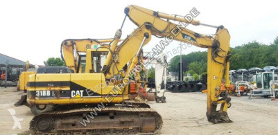 Excavadora excavadora de cadenas Caterpillar 318 BL mit SW CW30 mechanisch Verstellausleger