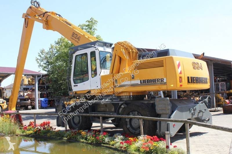 Liebherr Umschlagbagger 18 Anzeigen Von Gebraucht Liebherr Umschlagbagger Zum Verkauf