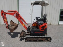 Escavadora Kubota U17-3a mini-escavadora usada