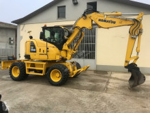 Excavadora Komatsu PW118MR excavadora de ruedas usada
