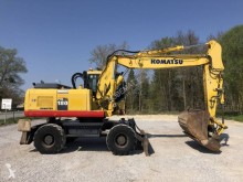 Excavadora Komatsu PW180-7 excavadora de ruedas usada