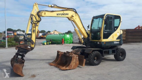 Excavadora Hyundai R55-9 excavadora de ruedas usada