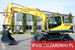 Excavadora excavadora de ruedas Hyundai 160W-9A , 18t , bucket , q-c , camera x6 ,blade , supports