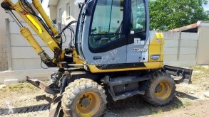 Excavadora New Holland excavadora de ruedas usada