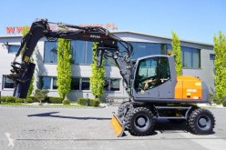 Excavator pe roti Atlas 150 W offset arm , hydraulic bucket , A/C , joystick