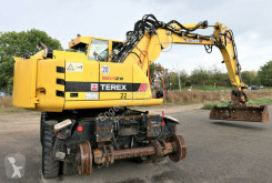 Excavadora excavadora de ruedas Atlas Terex 1604 ZW 4 Zweiwegebagger Rail