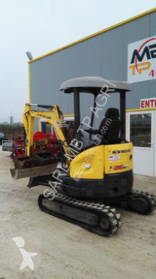 New Holland E26BSR mini-excavator second-hand
