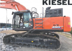 Hitachi ZX490 LCH-6 pásová lopata použitý