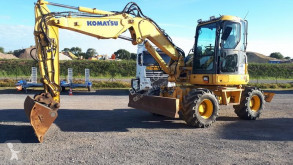 Excavadora Komatsu PW98MR-6 excavadora de ruedas usada