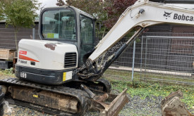 Excavadora Bobcat usada