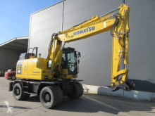 Komatsu PW160 excavator pe roti second-hand