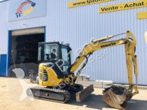 Komatsu PC35MR-3 mini-escavadora usada