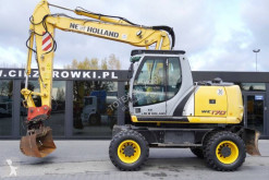New Holland WE 170 Compact 3x broken arm , tipping bucket , joystick колесен багер втора употреба