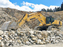 Komatsu PC600-8 excavator pe şenile second-hand