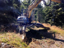 Graafmachine op poten Kaiser S2