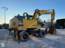 Excavadora excavadora de ruedas Komatsu PW200-7