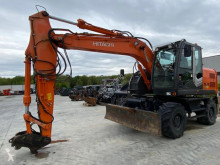 Excavadora Hitachi ZX140W-3 excavadora de ruedas usada