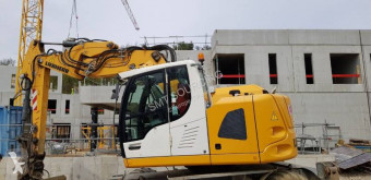 Excavadora Liebherr A914Litronic A914 COMPACT excavadora de ruedas usada