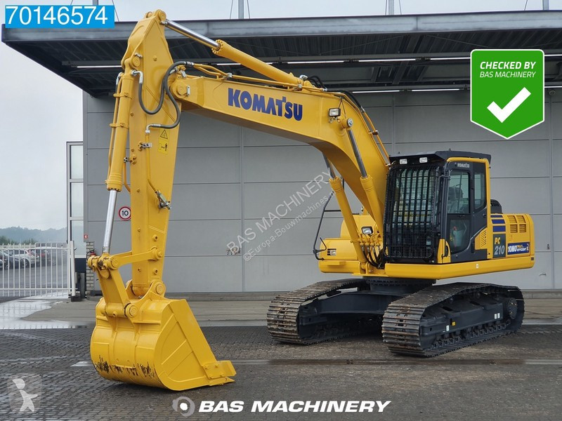 New Komatsu Track Excavator Pc210 10m0 6 Cylinder Engine Hammer Line N New Komatsu Track Excavator Pc210 10m0 6 Cylinder Engine Hammer Line N