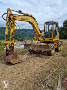 Pelle sur pneus Komatsu occasion