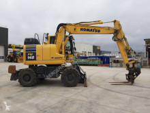 Excavadora Komatsu excavadora de ruedas usada