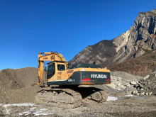 Escavadora Hyundai R520 LC 9 R520LC-9 escavadora de lagartas usada